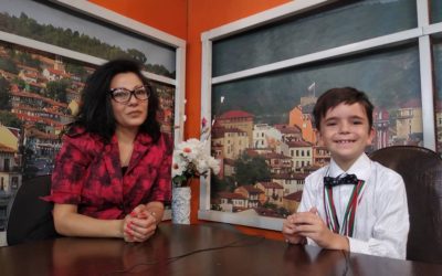 Иван Мишев от Музикална школа „Елита“ е в сутрешния блок на телевизия „Евроком Царевец“